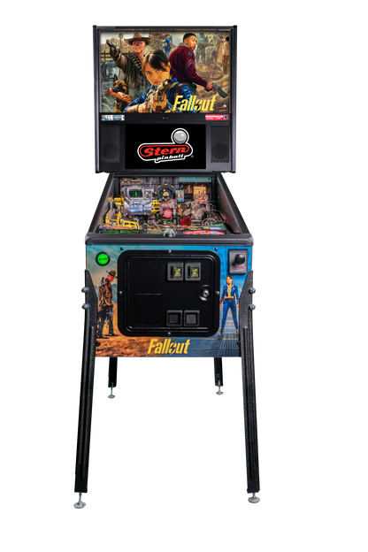 Fallout Pro pinball machine — cabinet