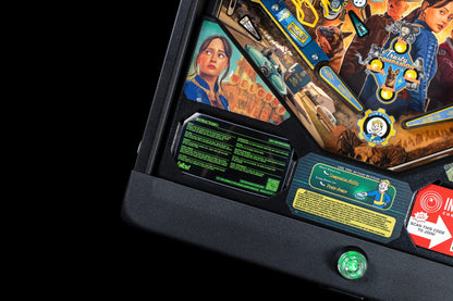 Fallout Pro pinball machine — detail
