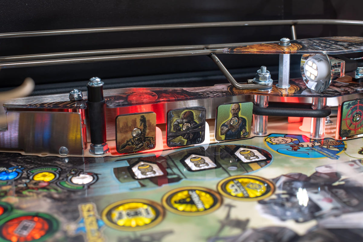 Fallout Pro pinball machine — detail