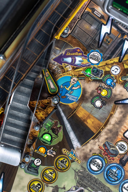 Fallout Pro pinball machine — detail