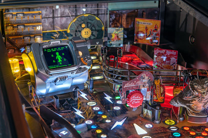 Fallout Pro pinball machine — detail