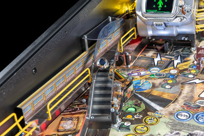 Fallout Pro pinball machine — detail