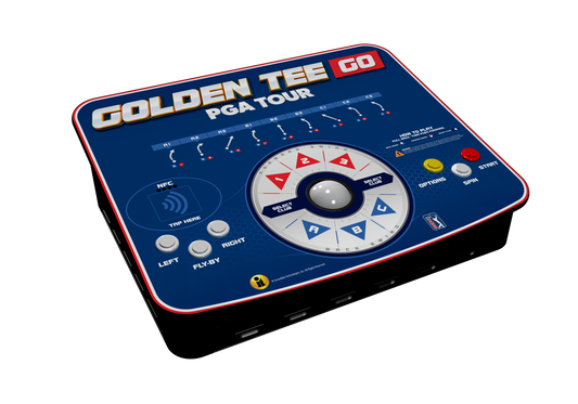 Golden Tee GO PGA TOUR Edition, angle