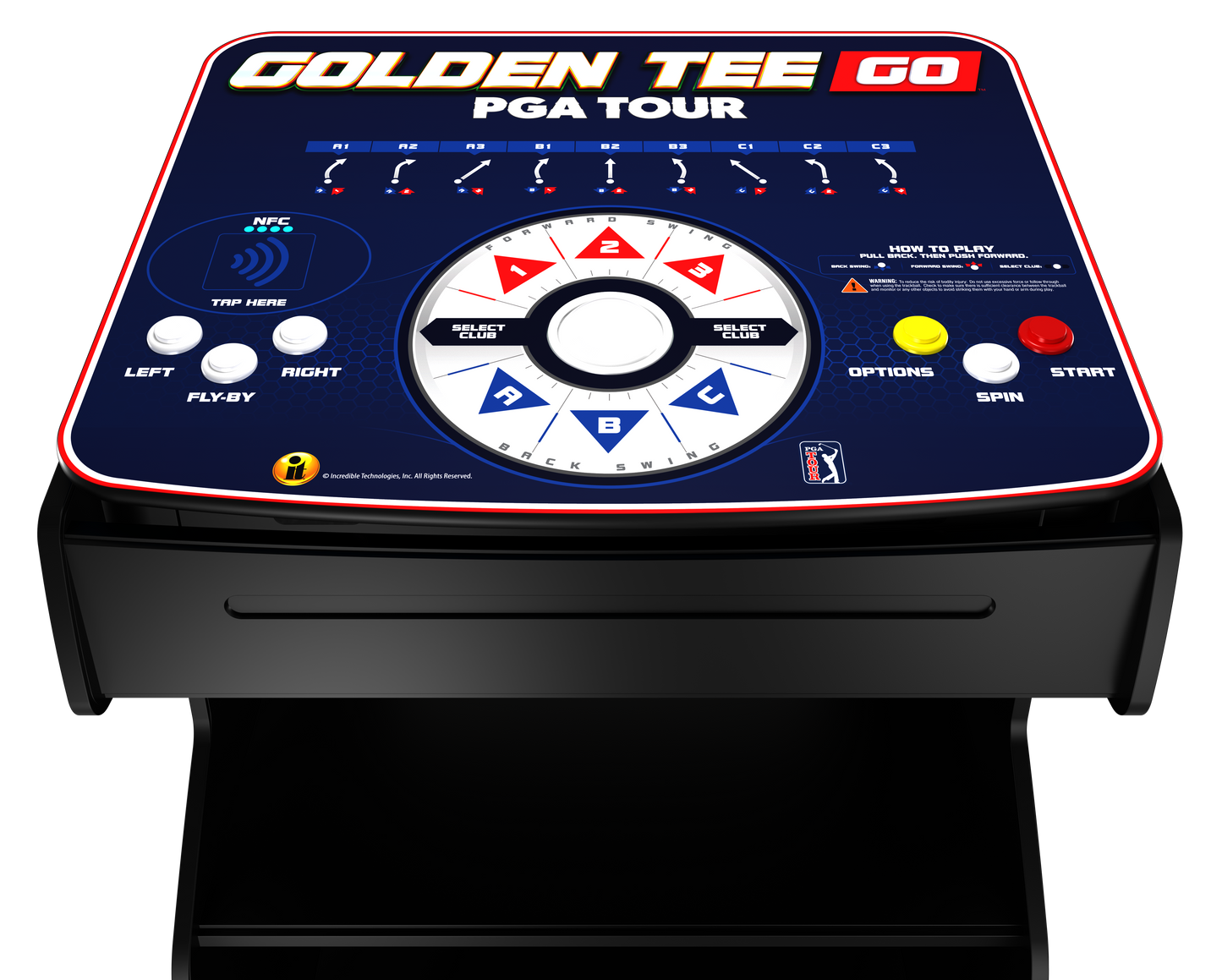 Golden Tee GO PGA TOUR Edition w/ GO Stand