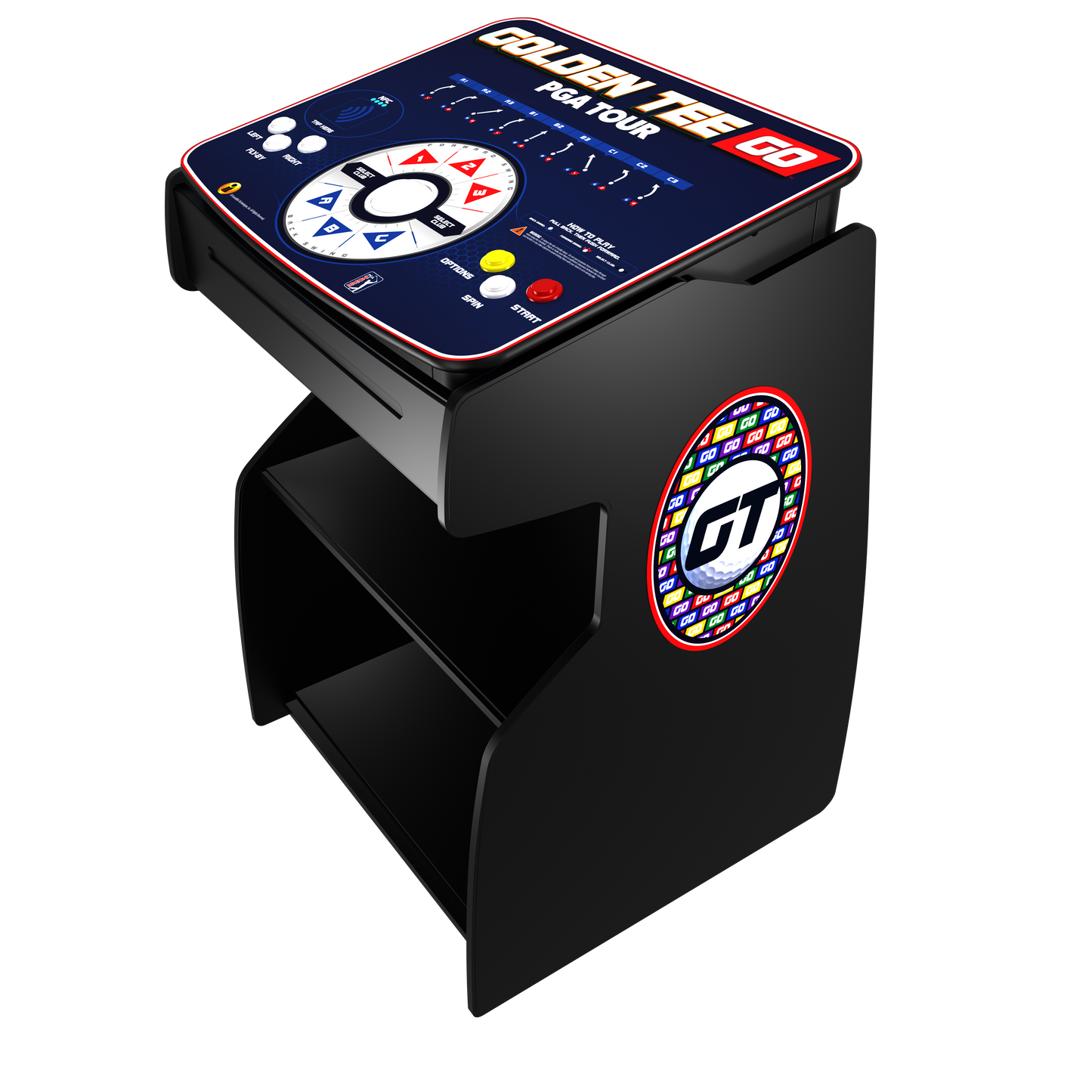 Golden Tee GO PGA TOUR Edition with GO Stand