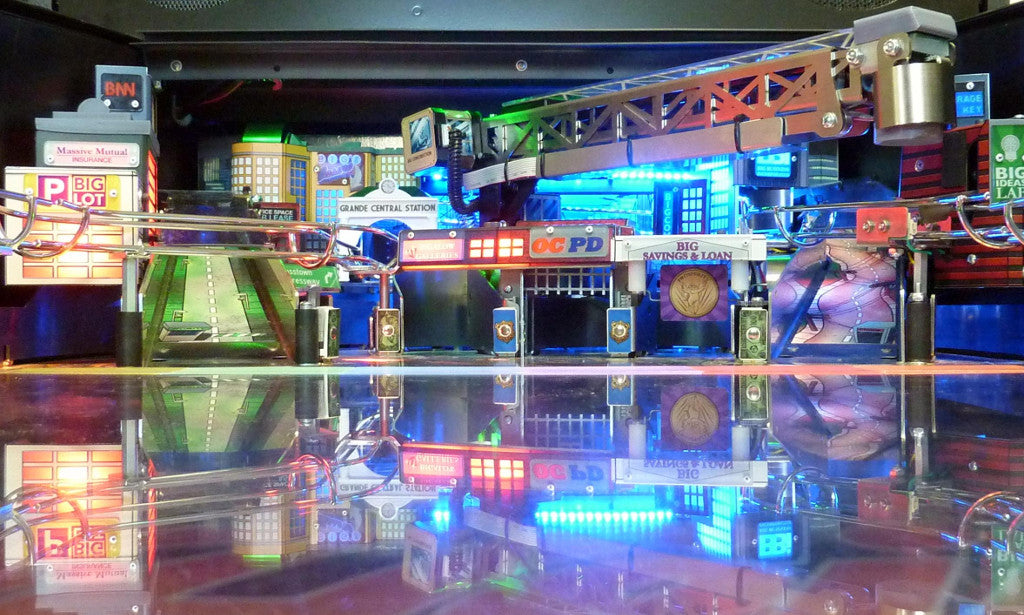Heist playfield low angle