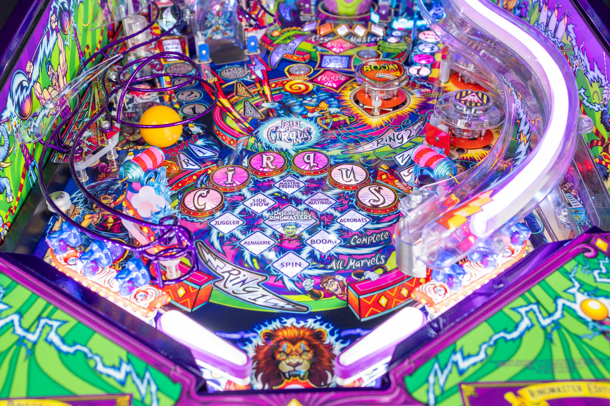 Reimagined playfield with new Brian Allen art