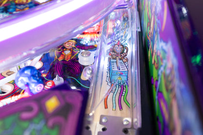 Custom shooter rod by The Art of Pinball