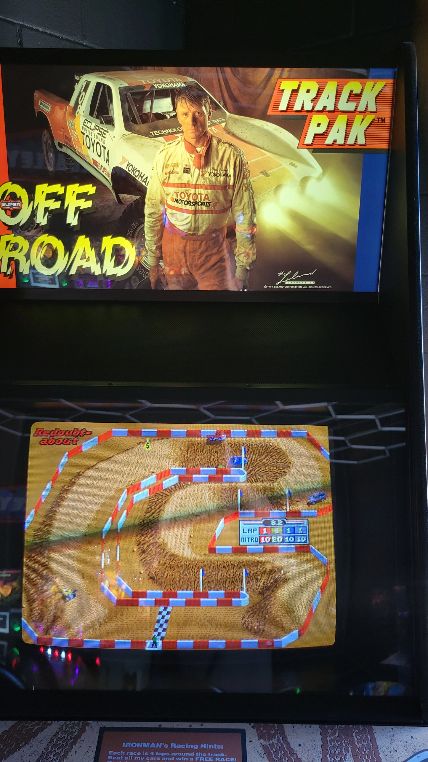 Ivan Stewart's Super Off Road Arcade Machine HUO
