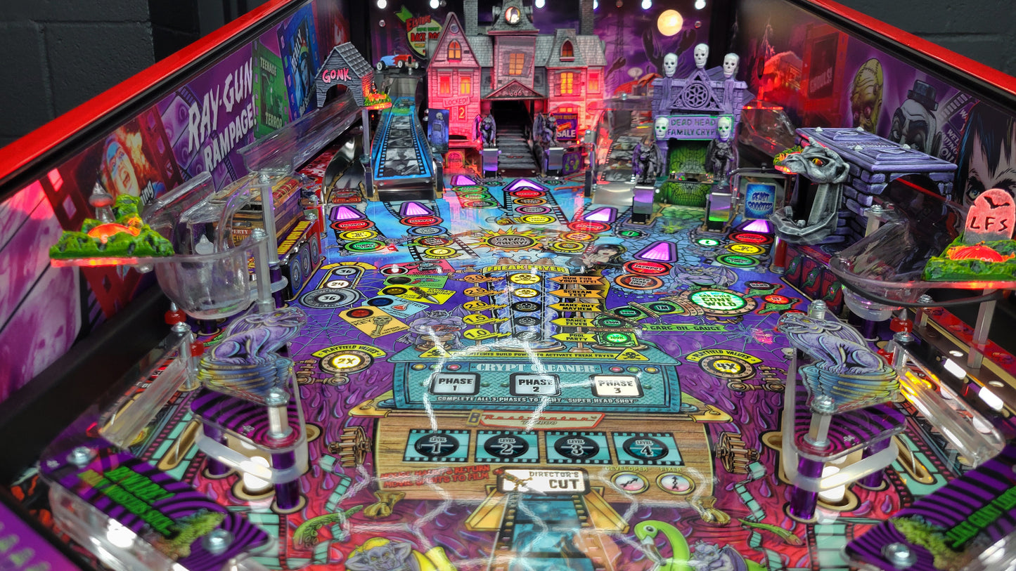 Elvira House of Horrors Premium Custom HUO Pinball Loaded!