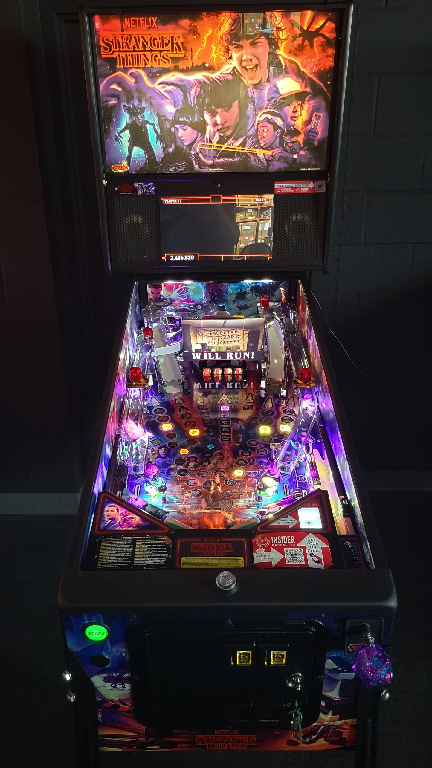 Stranger Things Premium Pinball