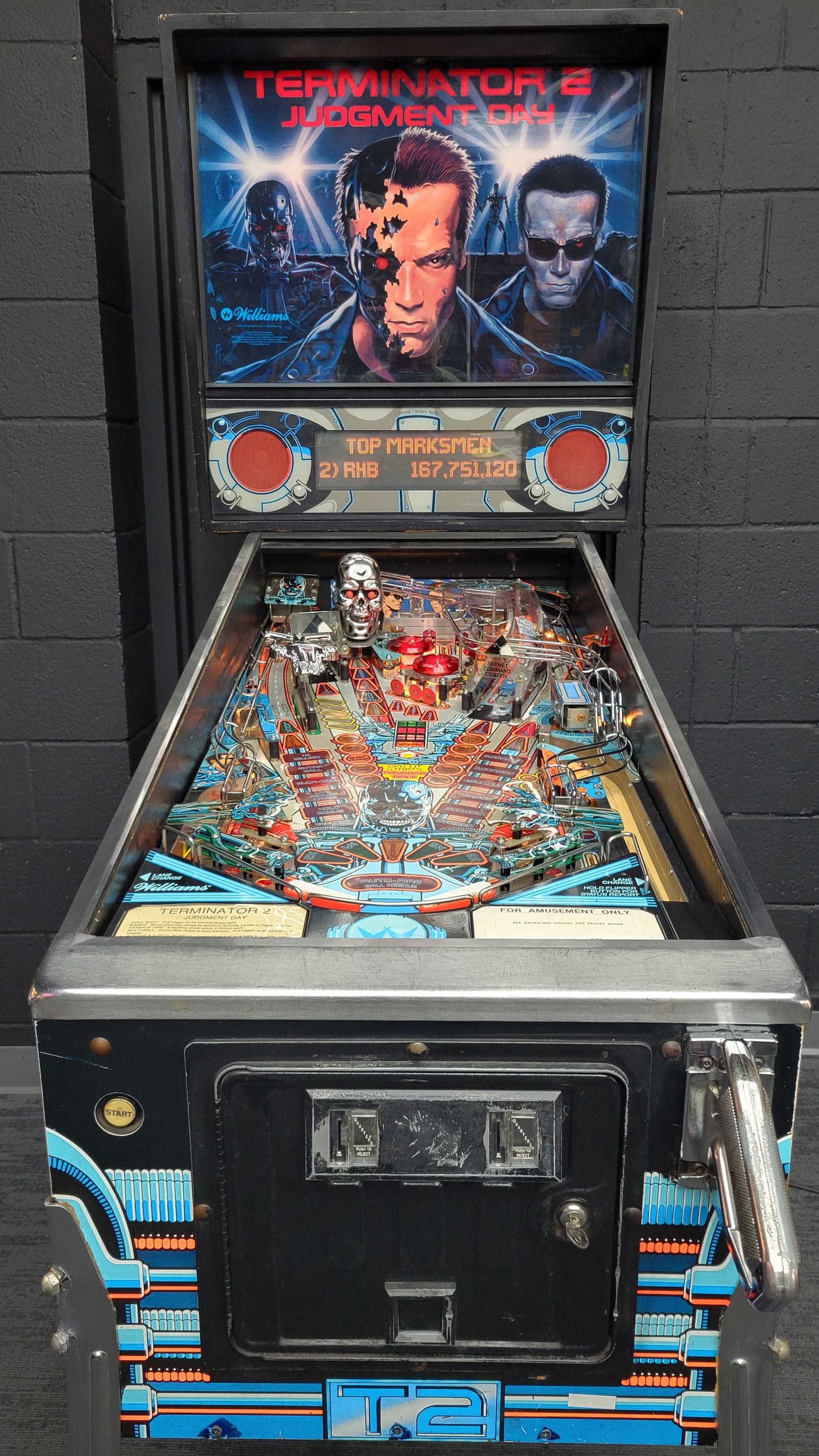 Williams Terminator T2 Pinball