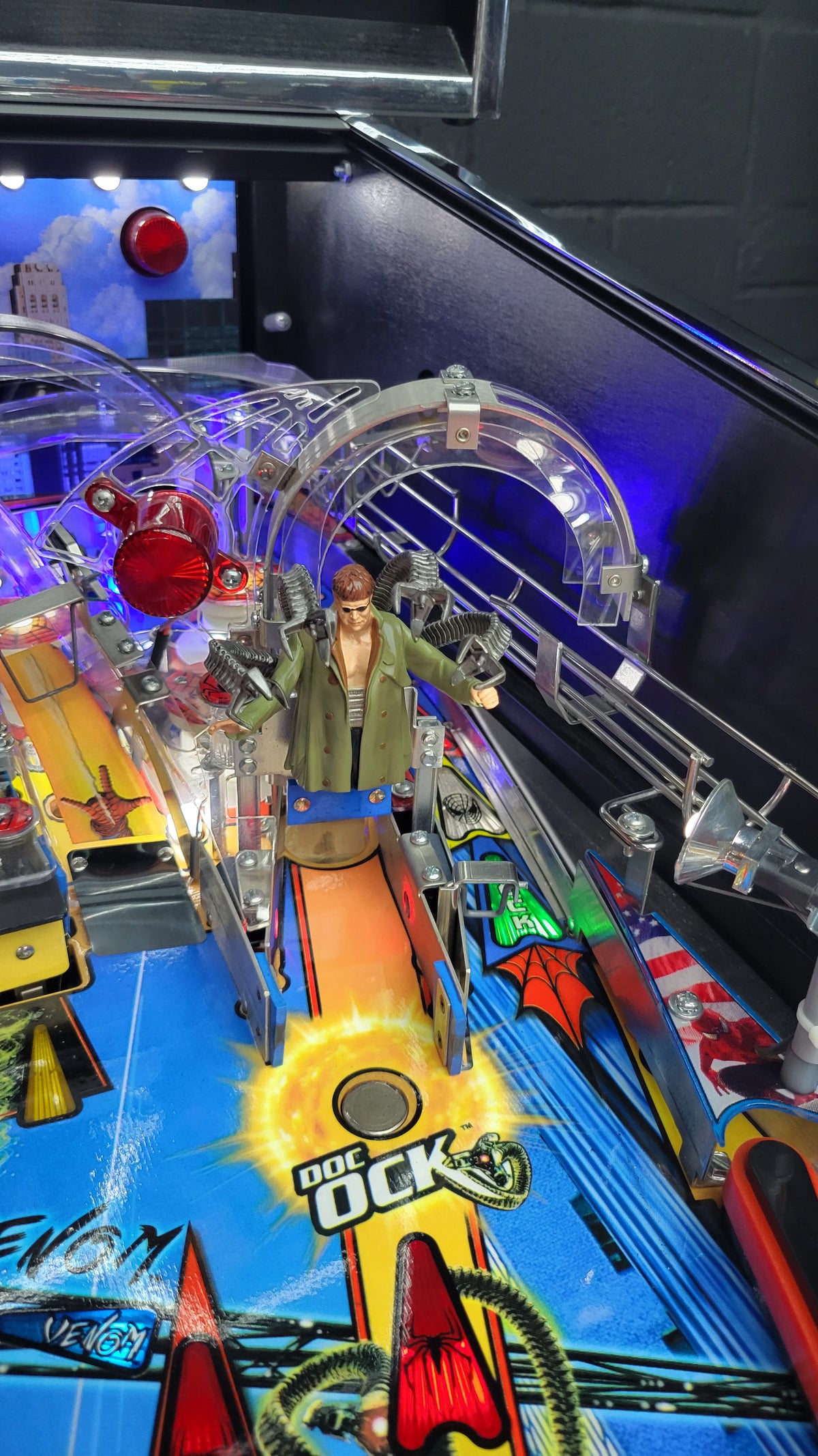 Stern Black Spider Man Edition Pinball HUO