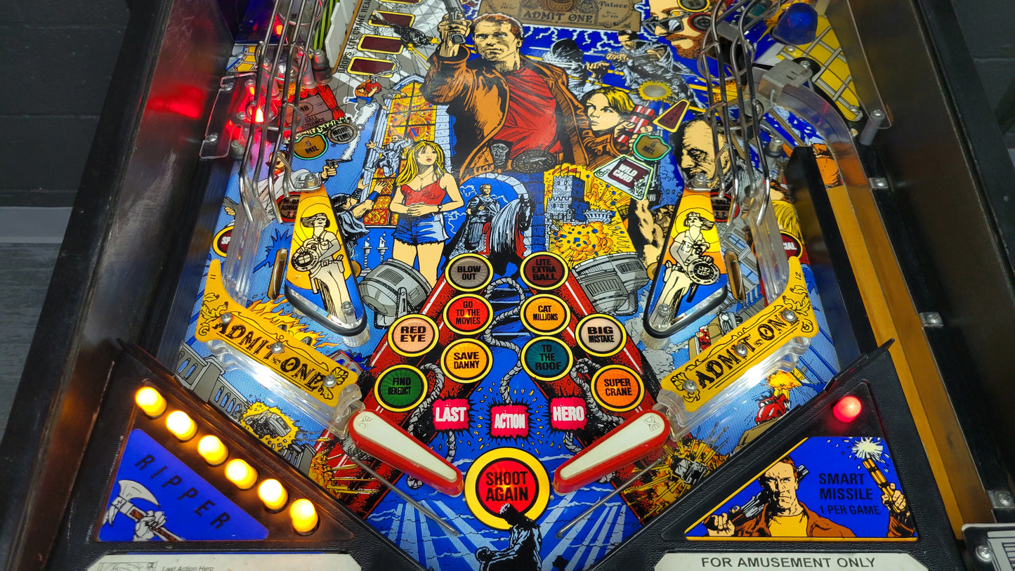 Data East The Last Action Hero Pinball