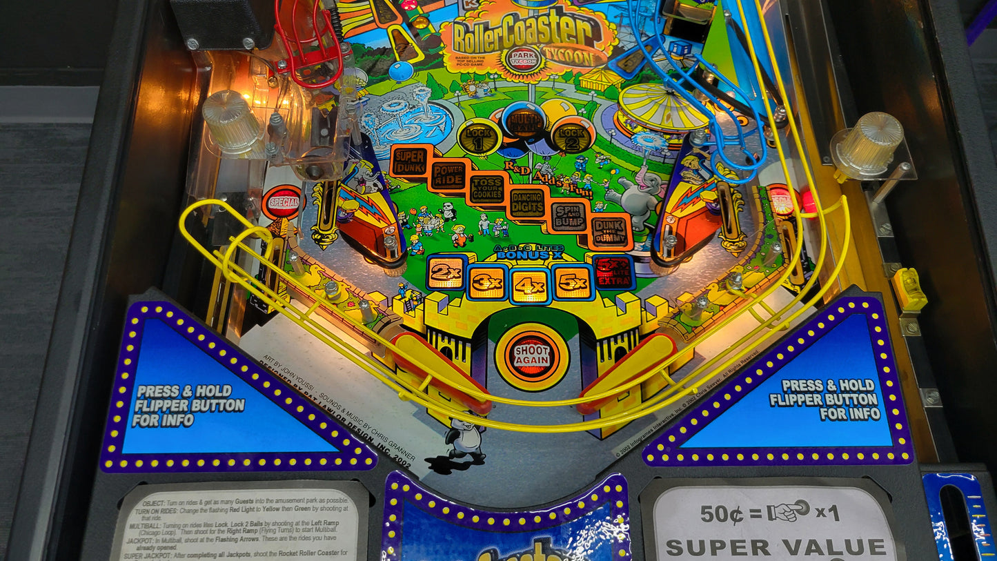 Stern RollerCoaster Tycoon Pinball
