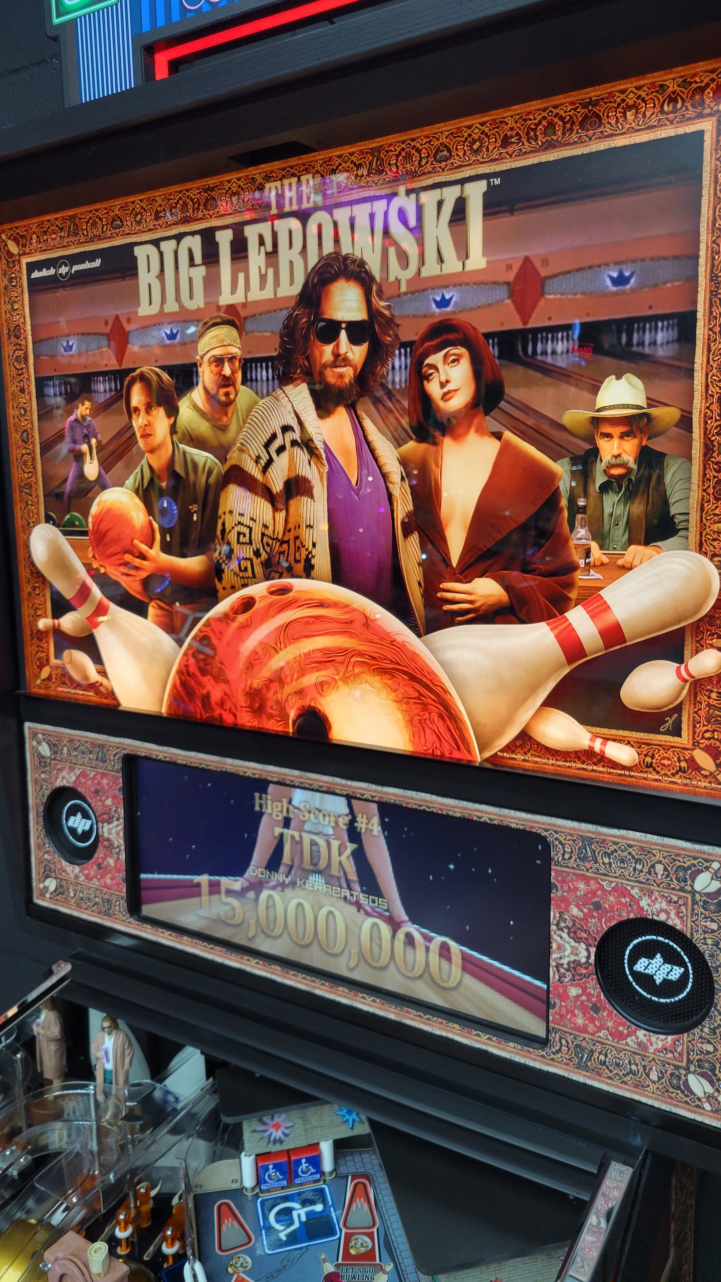 The Big Lebowski Pinball by Dutch Pinball