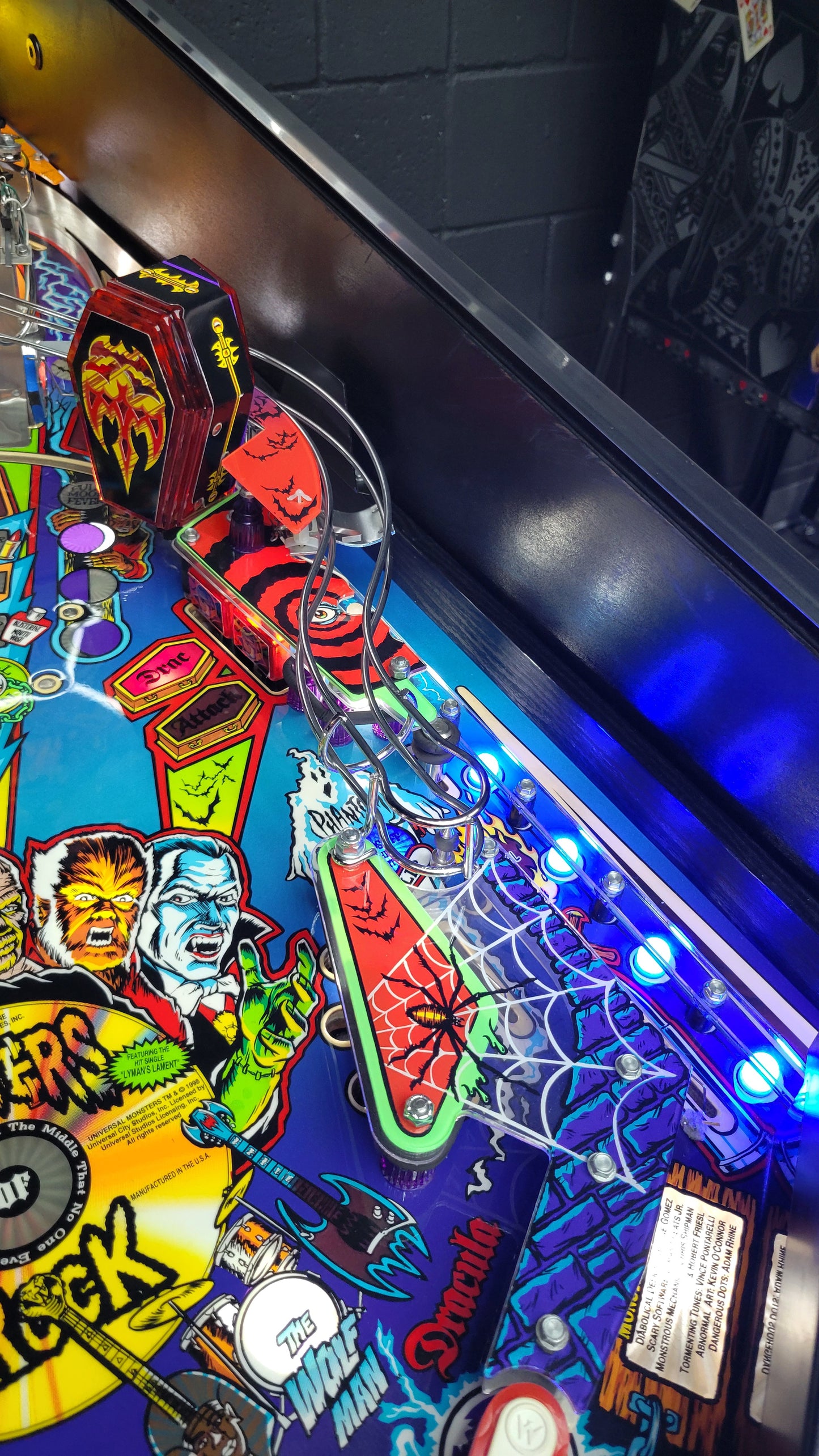 Williams Monster Bash 1998 Pinball
