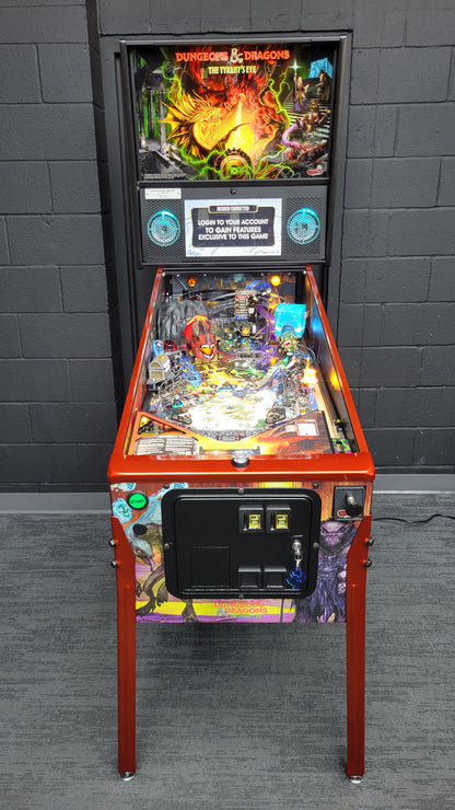 Stern Dungeon & Dragons The Tyrants Eve LE Pinball HUO