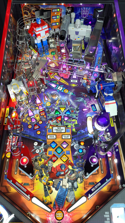Stern Transformers More Than Meets The Eye LE Pinball Showroom Model