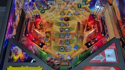 Stern Iron Maiden Premium Pinball HUO