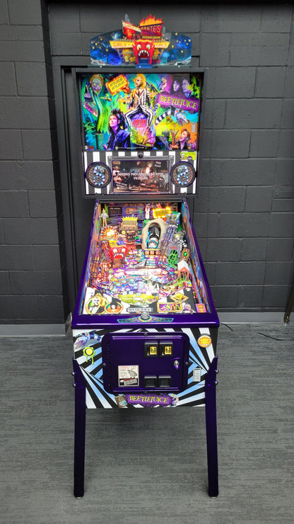 Spooky Beetlejuice Pinball HUO with Snake Topper Included
