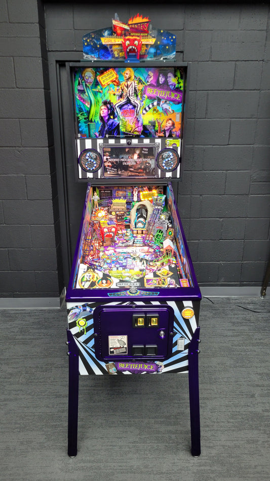 Spooky Beetlejuice Pinball HUO with Snake Topper Included