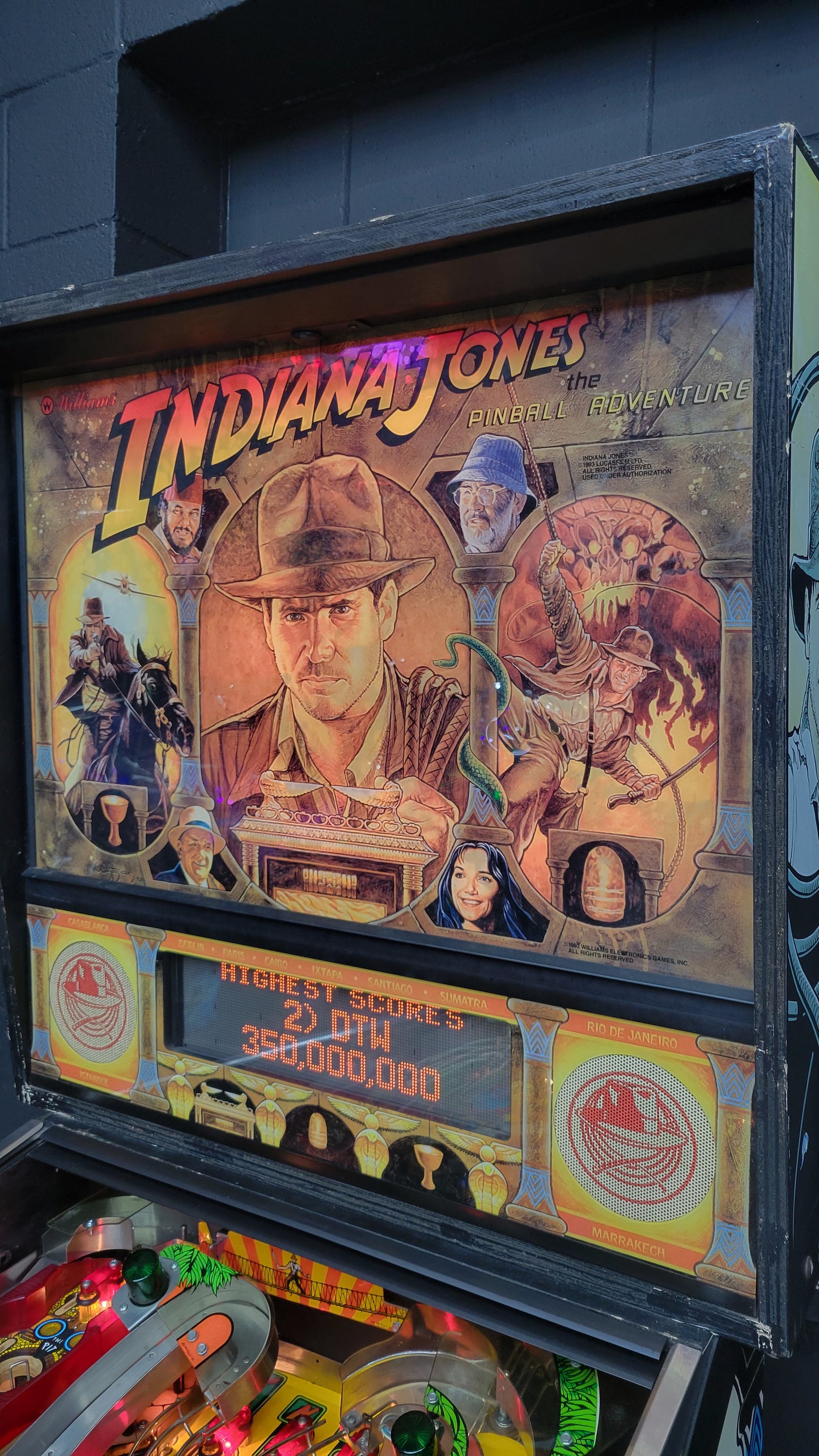 Williams Indiana Jones