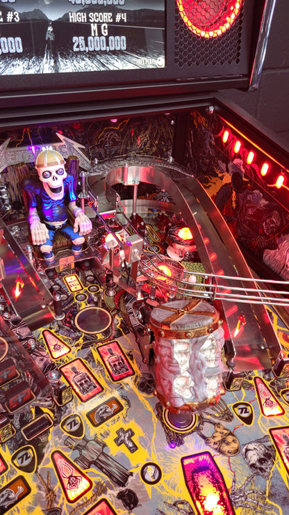 Stern Metallica Remastered Premium HUO Pinball Loaded!