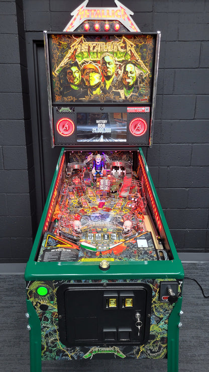 Stern Metallica Remastered Premium HUO Pinball