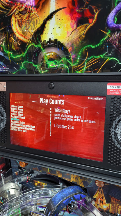 Stern Dungeon & Dragons The Tyrants Eve LE Pinball HUO