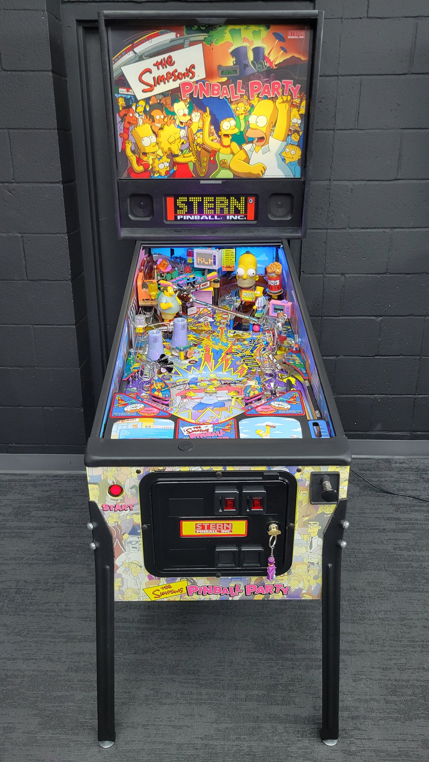 Stern The Simpsons Pinball Party HUO