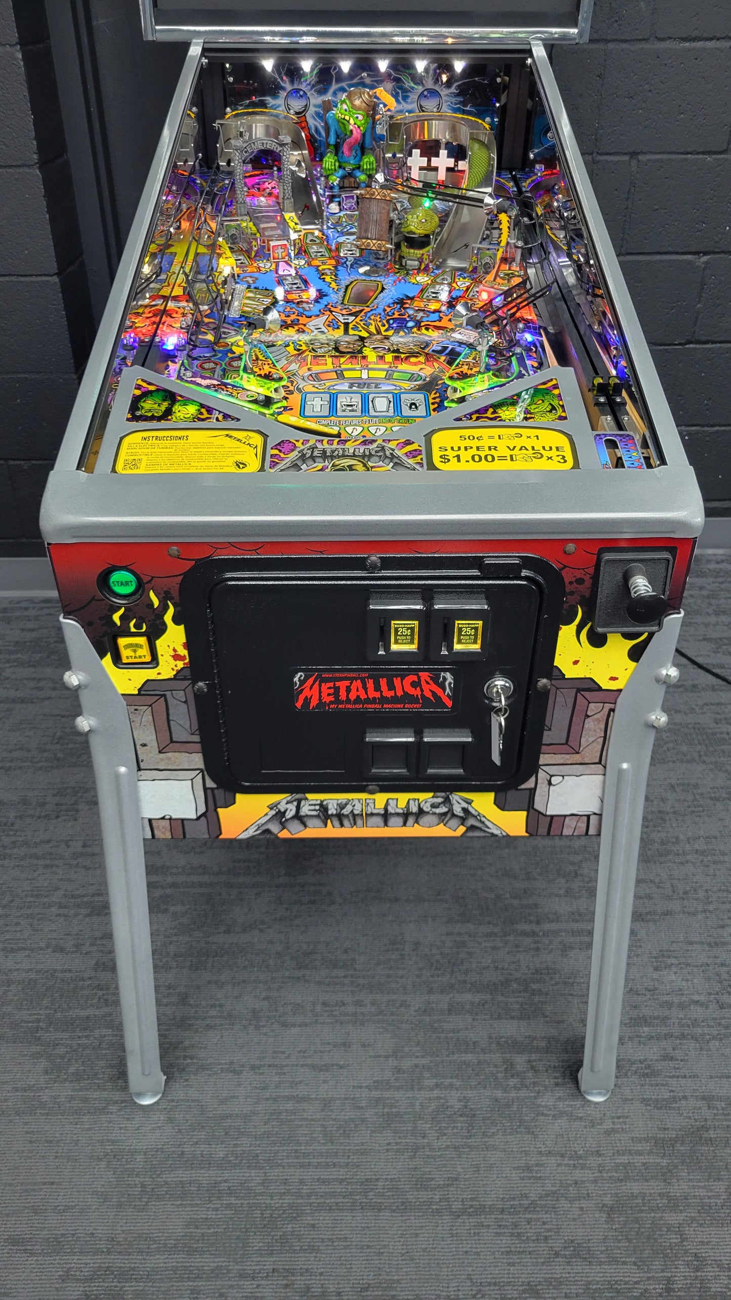 Stern Metallica LE Pinball