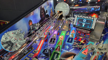 Star Wars LE Pinball with Official R2D2 Stern Topper