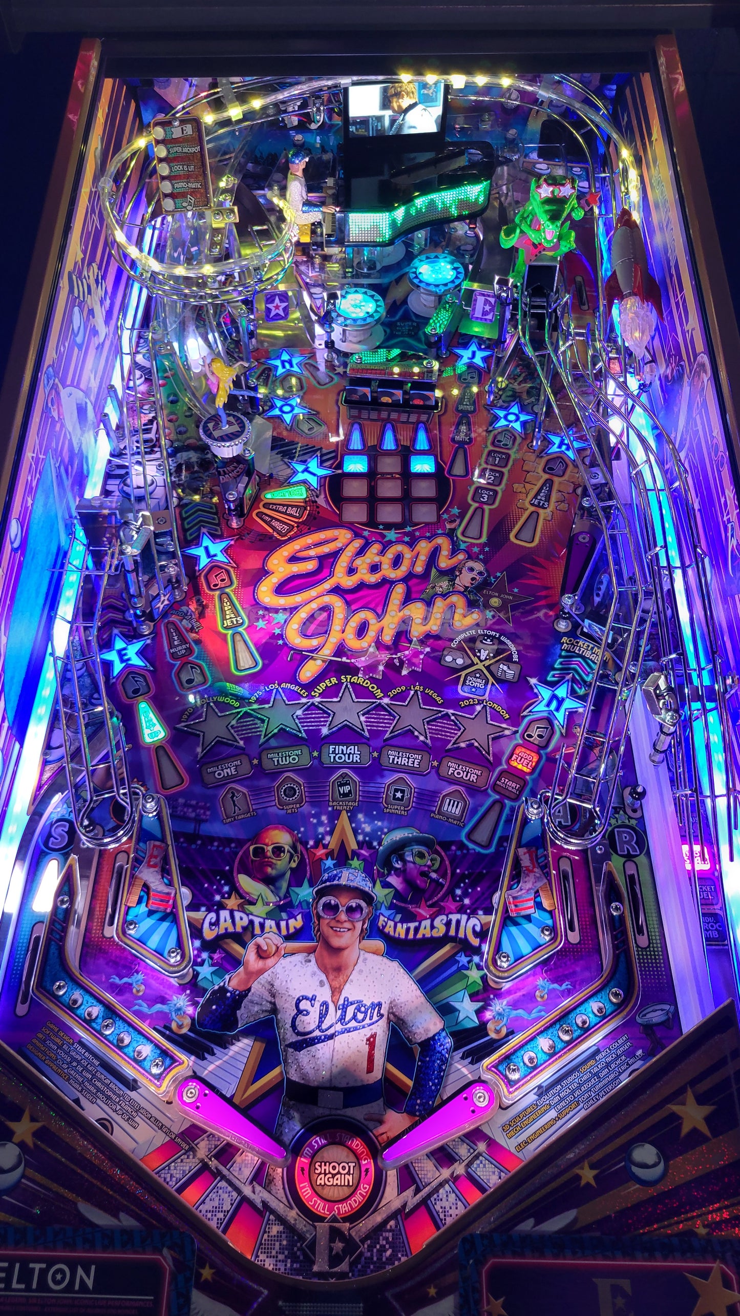 JJP Elton John CE Collectors Edition Pinball HU0