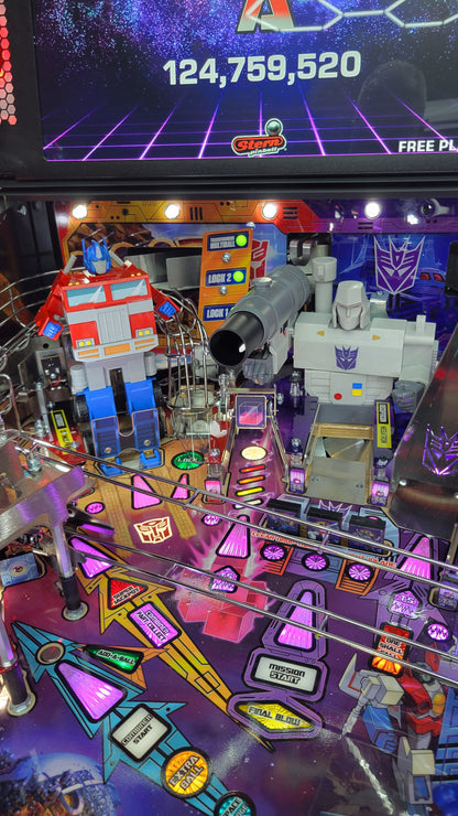 Stern Transformers More Than Meets The Eye LE Pinball Showroom Model