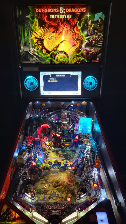 Stern Dungeon & Dragons The Tyrants Eve LE Pinball HUO