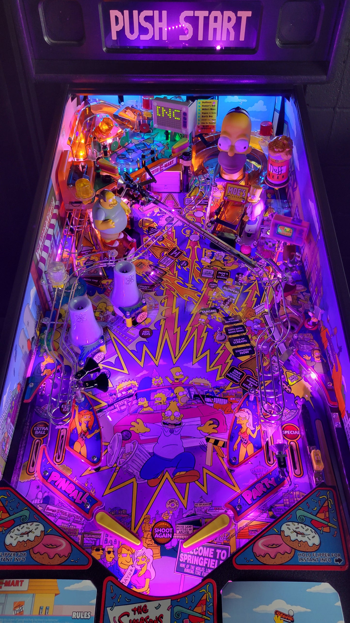 Stern The Simpsons Pinball Party HUO
