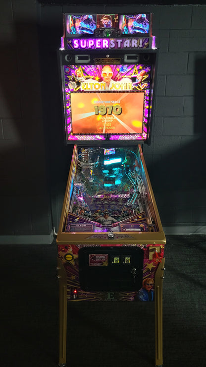 JJP Elton John CE Collectors Edition Pinball HU0