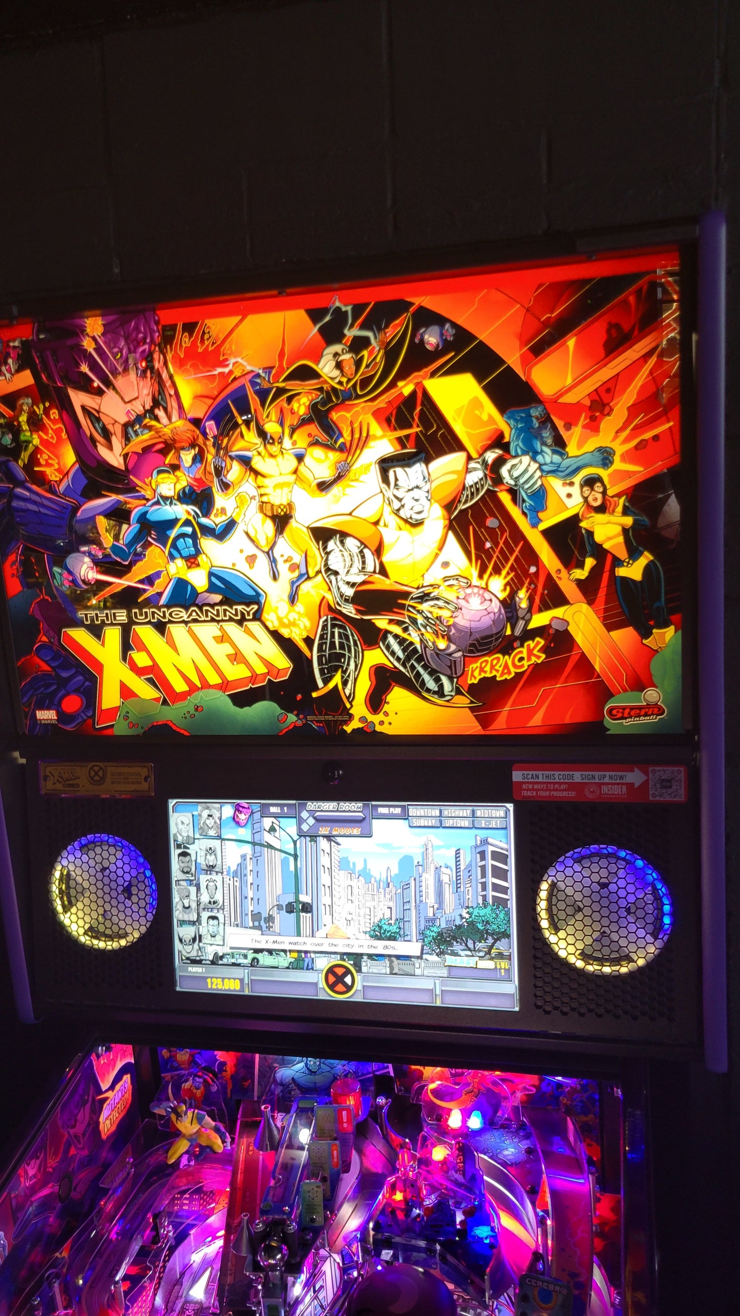 Stern The Uncanny X-Men LE Pinball HUO