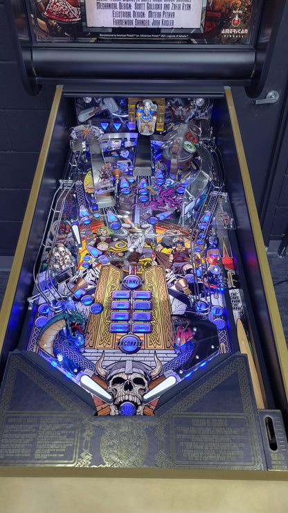 Legends of Valhalla Deluxe LE American Pinball
