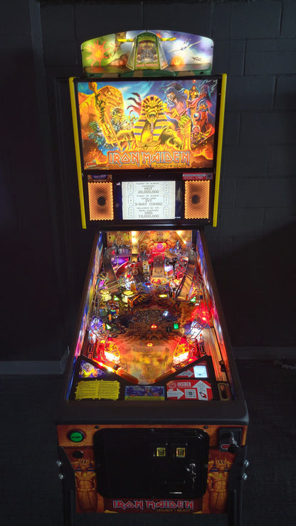 Stern Iron Maiden Premium Pinball HUO