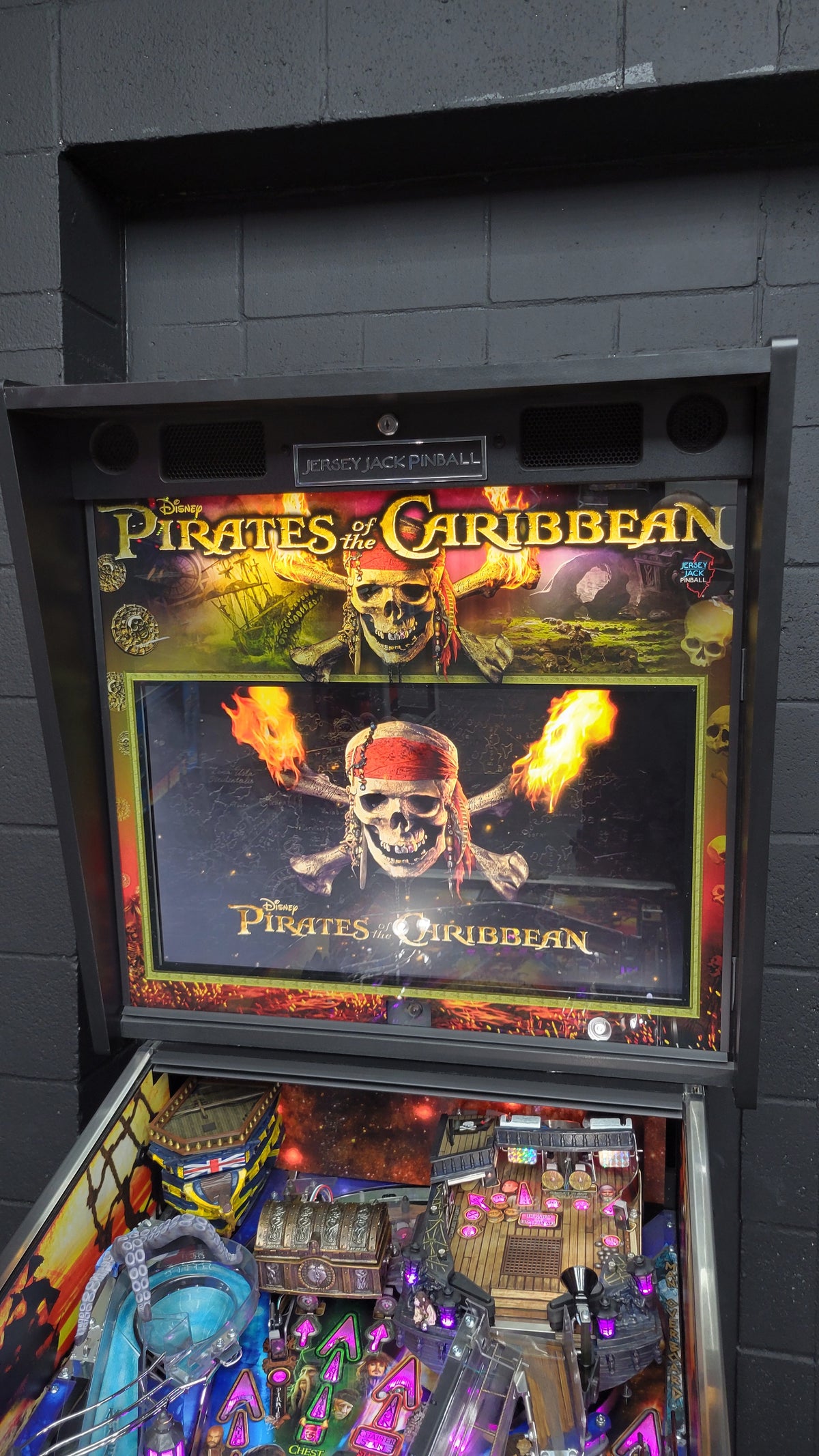 Pirates Of The Caribbean by Jersey Jack Pinball HUO