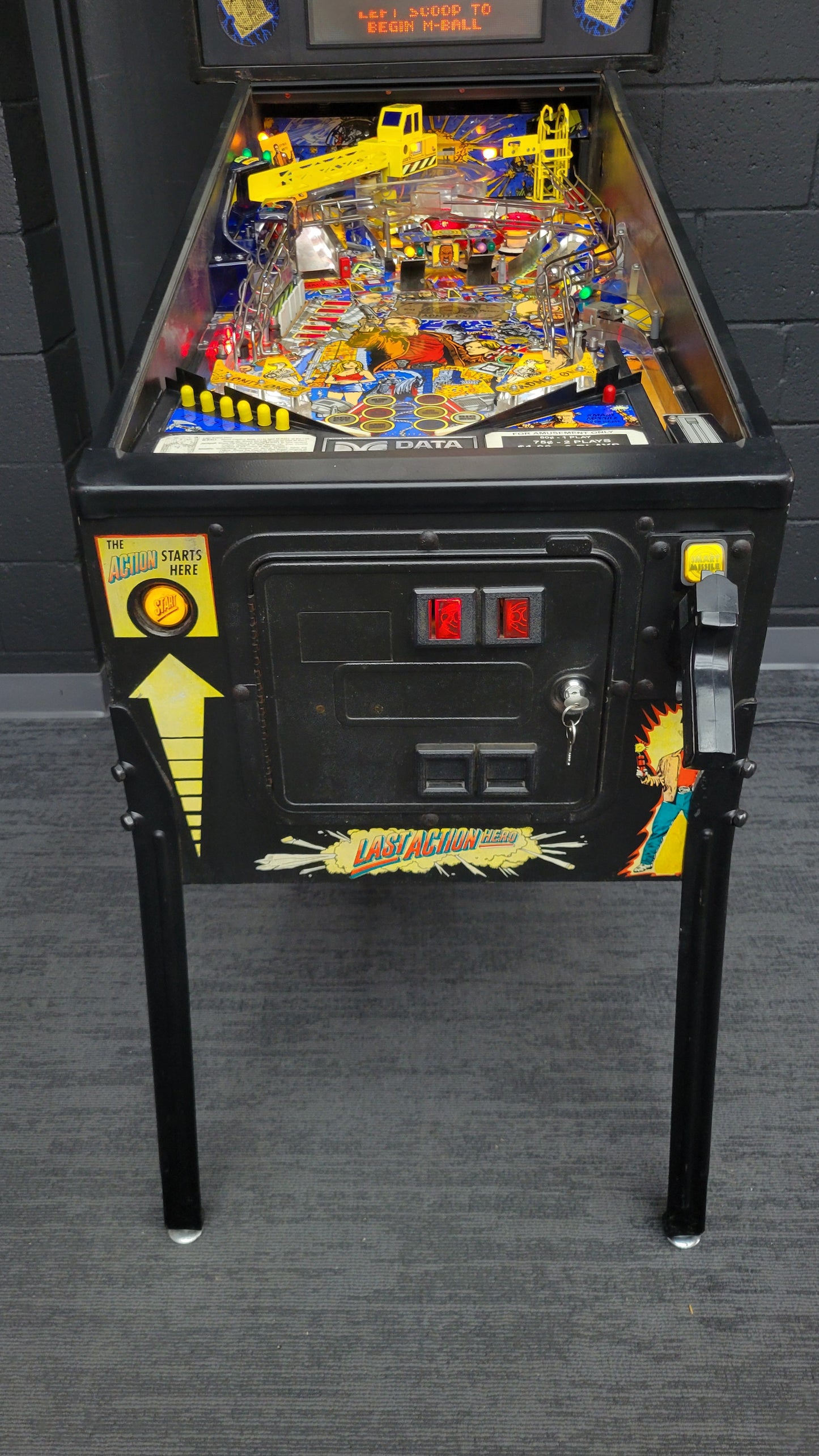 Data East The Last Action Hero Pinball