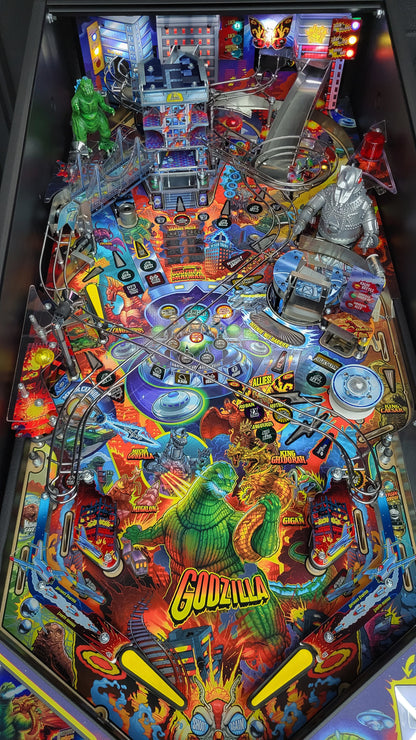 Stern Godzilla Premium Pinball HUO