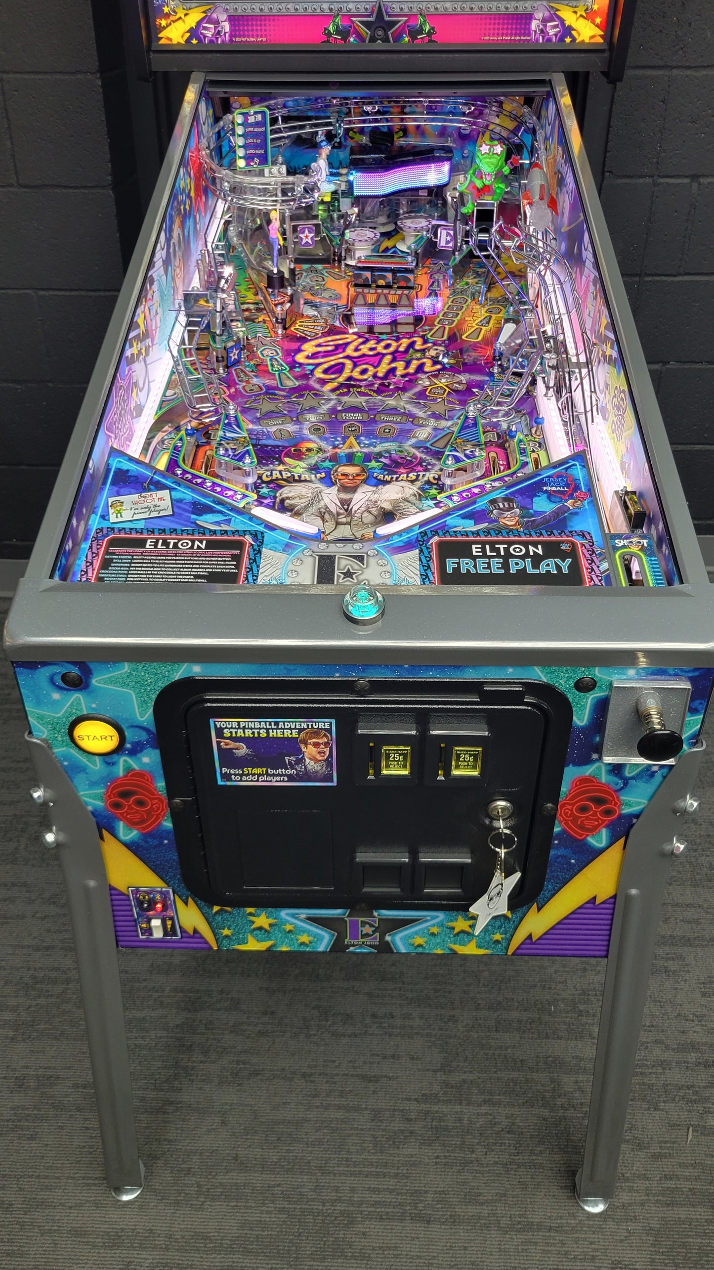 JJP Elton John Platinum Pinball HU0