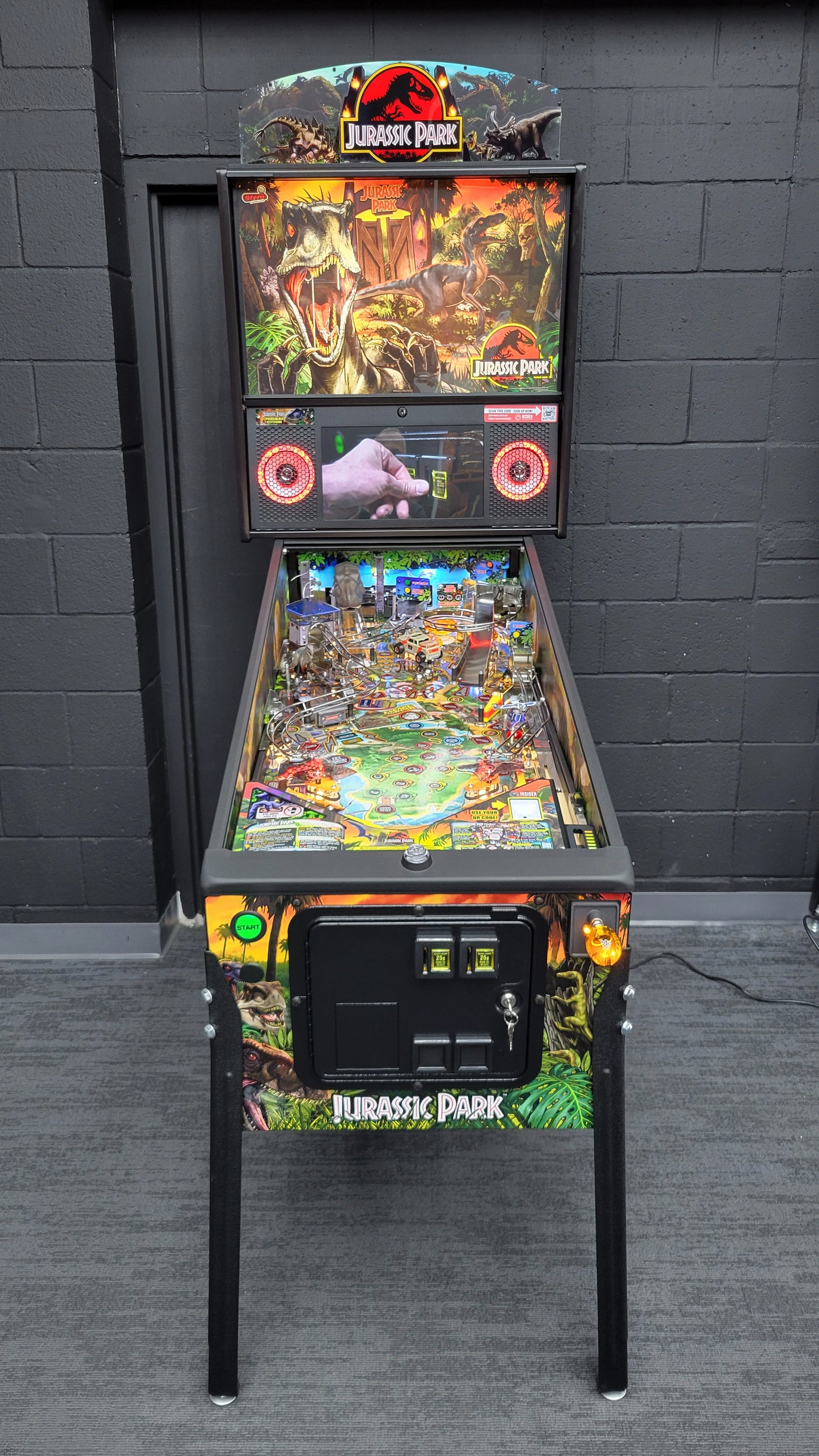 Stern Jurassic Park Premium Loaded