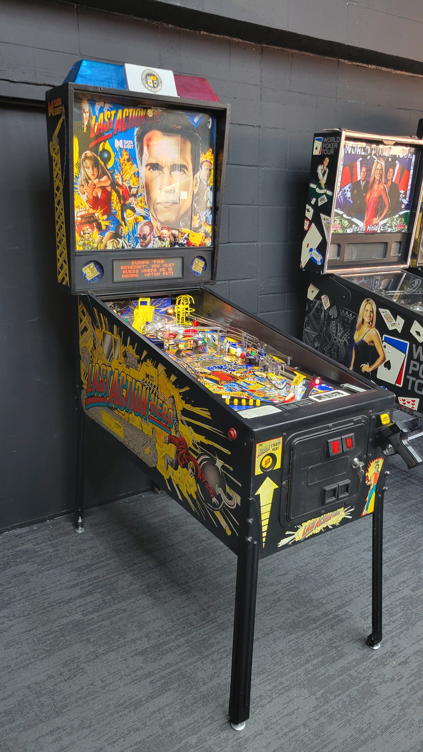 Data East The Last Action Hero Pinball
