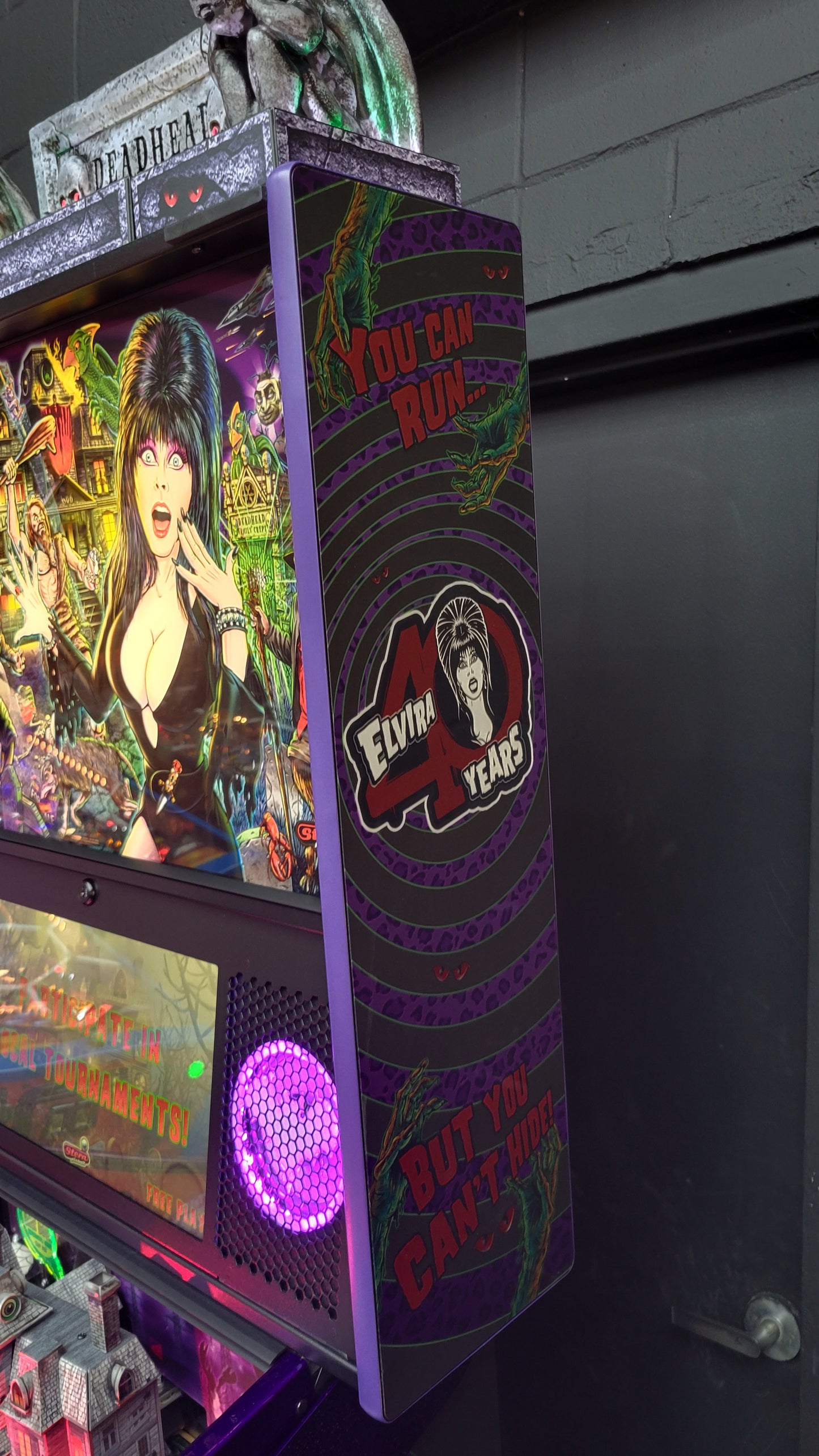 Elvira House of Horrors 40th Anniversary Pinball