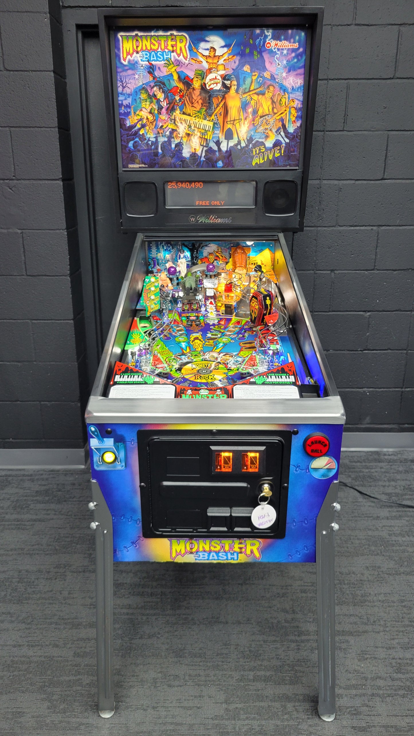 Williams Monster Bash 1998 Pinball