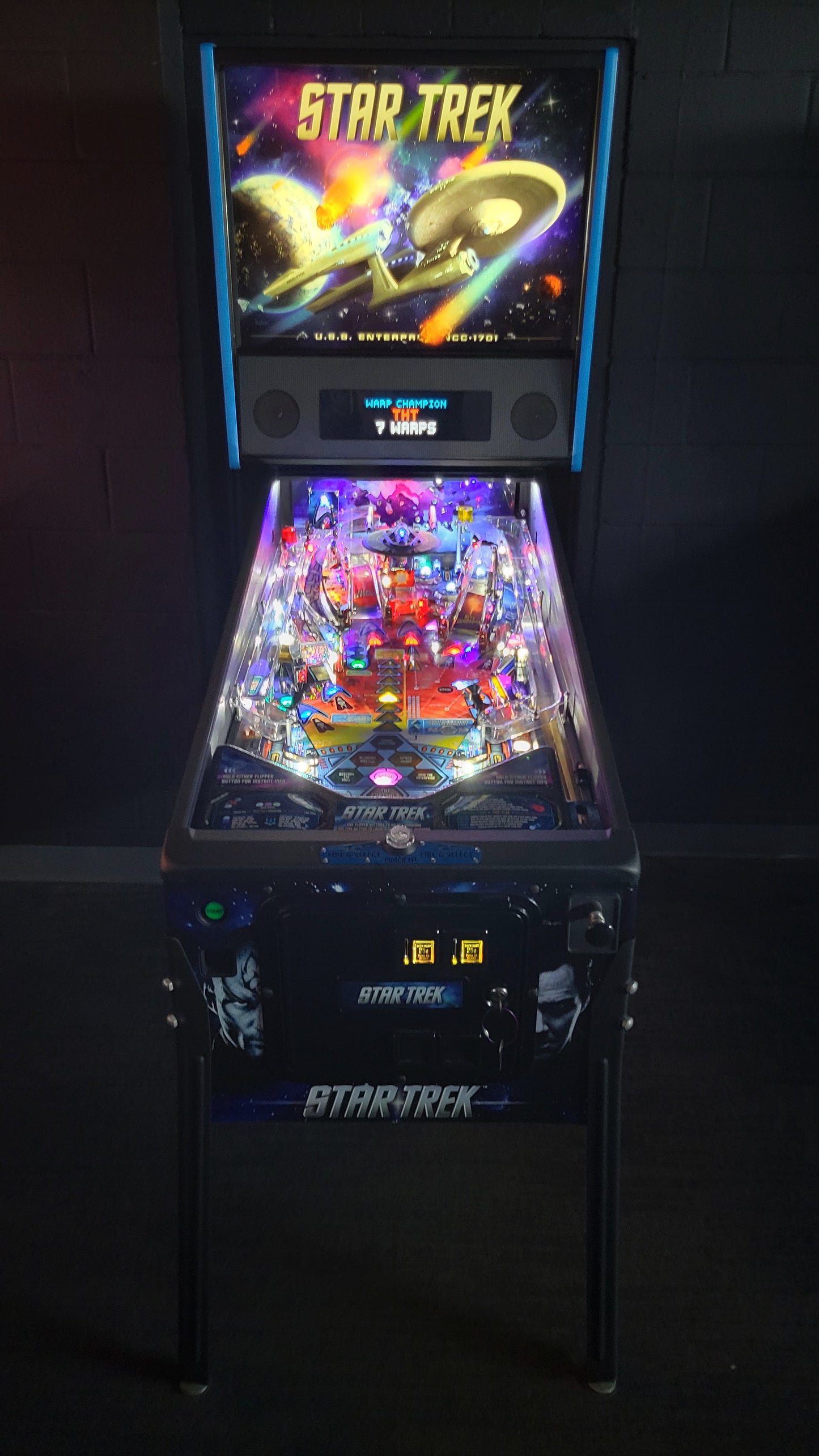 Stern Star Trek Pro Pinball HUO